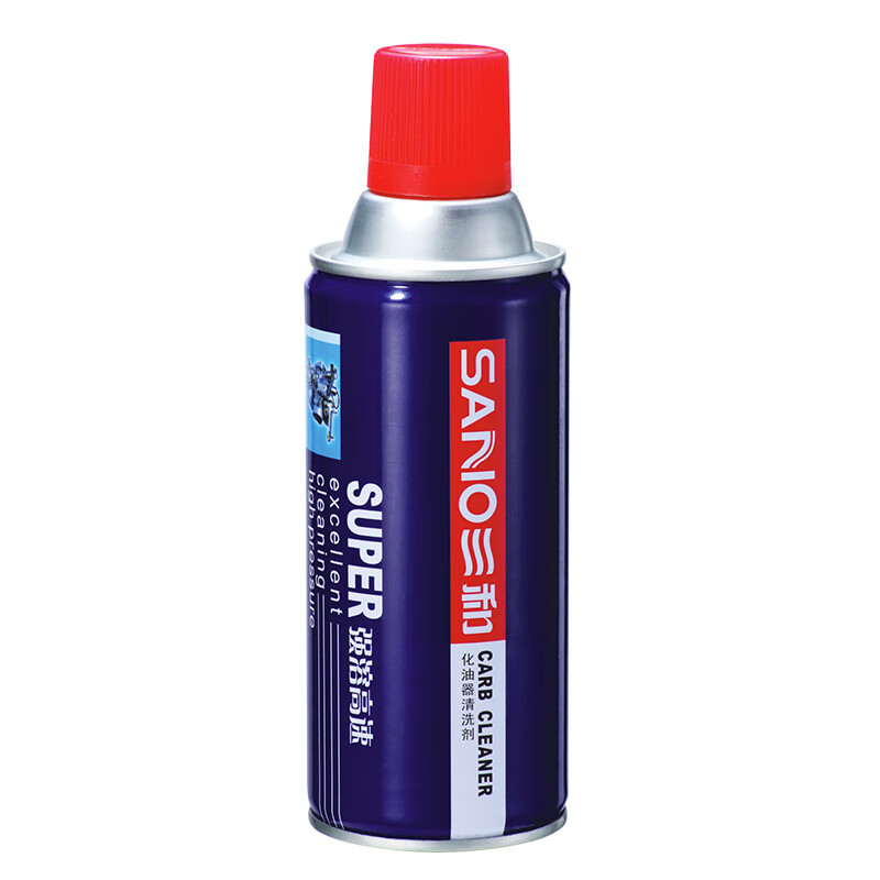 Sanhe carburetor cleaner, car carbon deposited oil line fuel injection nozzle carburetor, automotive parts cleaner, carburetor cleaner, 1 bottle