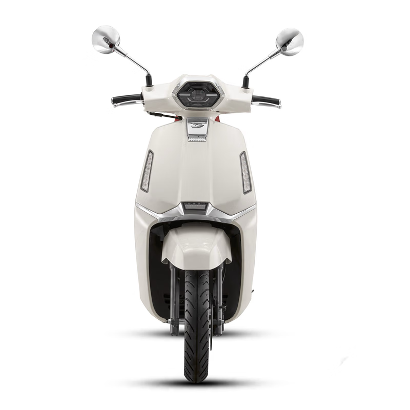 Qianjiang Sunshine Dino 150CC scooter extremely cost-effective water-cooled 4-valve ABS TCS ivory white