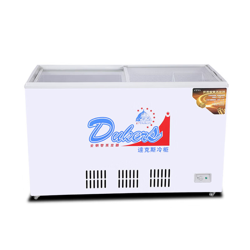 Dax WD/WG-231/281/321 liter freezer horizontal dual temperature refrigeration freezer supermarket beer beverage cabinet ice cream cabinet stainless steel water tank glass door refrigerator fish cabinet 231 liters - single temperature - all copper tubes - cryogenic quick freezing