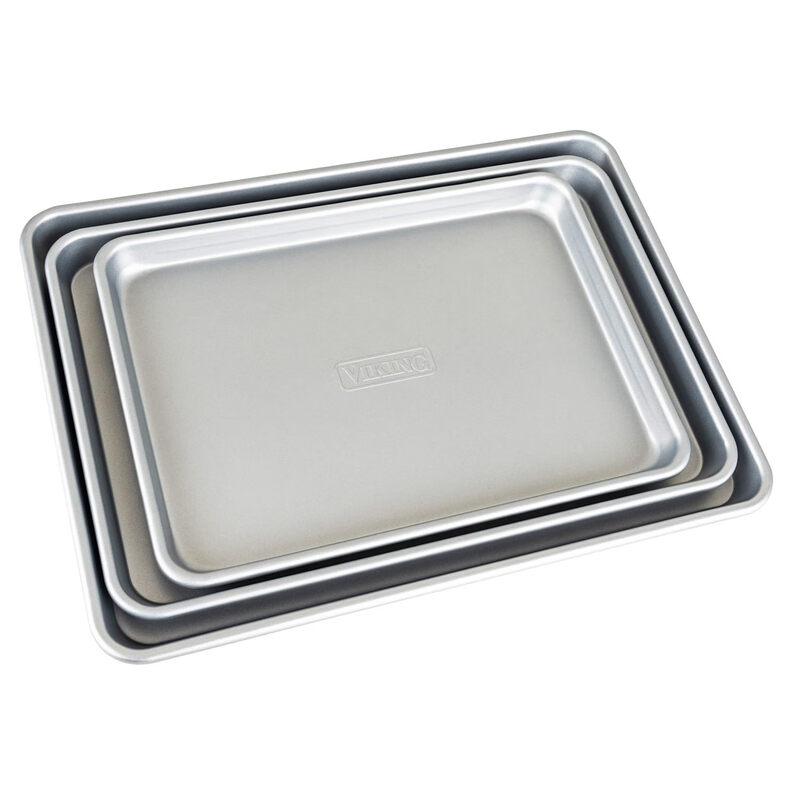 Viking non-stick baking pan 3-piece set, aluminum steel 0.8mm