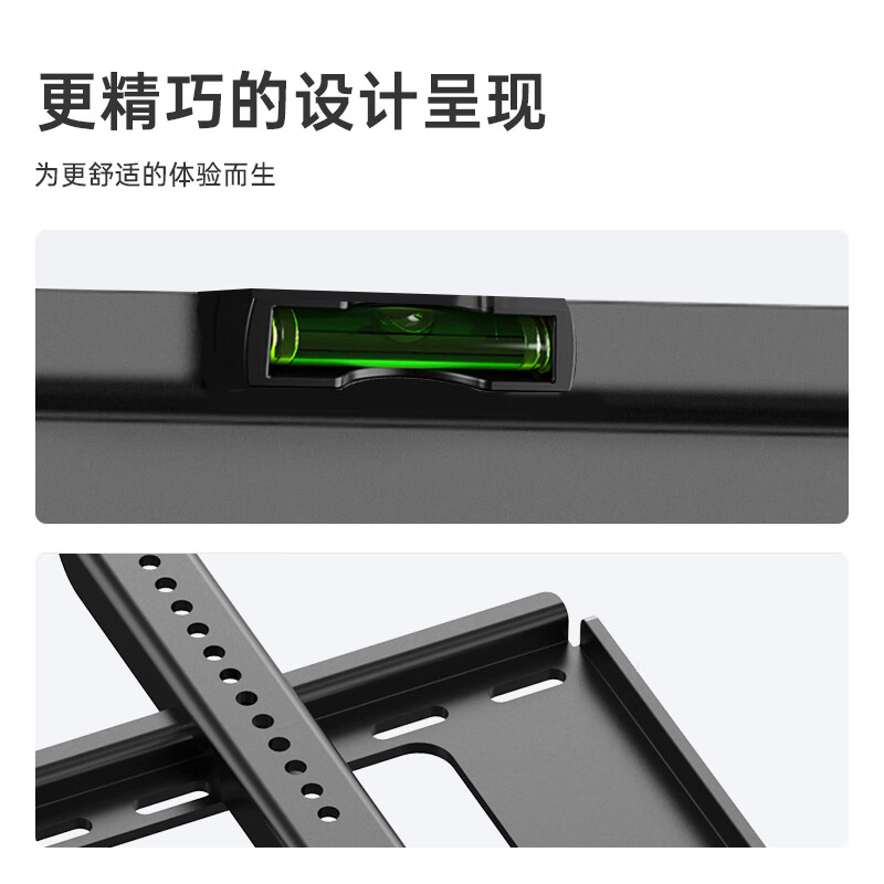 Beishi TV Mount 26-110 inches Universal TV Stand TV Stand Suitable for Skyworth Hisense TCL Skyworth Sony Thunderbird Huawei Changhong Haier and other wall mounts 26-65 inches Economical and Practical TV Wall Mount