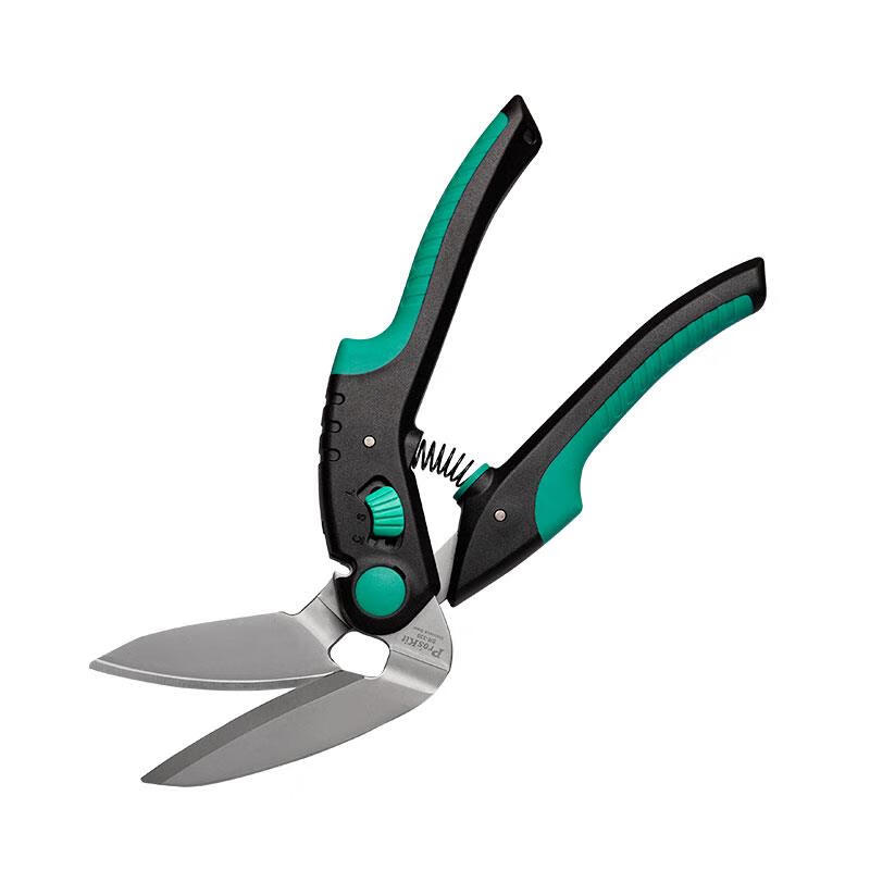 Baogong (Pro sKit) 10-inch elbow universal scissors, industrial-grade manual scissors, unboxing scissors, tailor's scissors SR-339