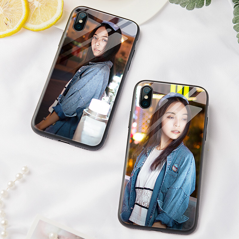 Example: Customized mobile phone case of any model. Couple model. Customize with photos and frosted glass. Customize private pictures. Customized model. Customized DIY. Customized case. Any model of frosted soft shell. Customized with photos. + Black lanyard