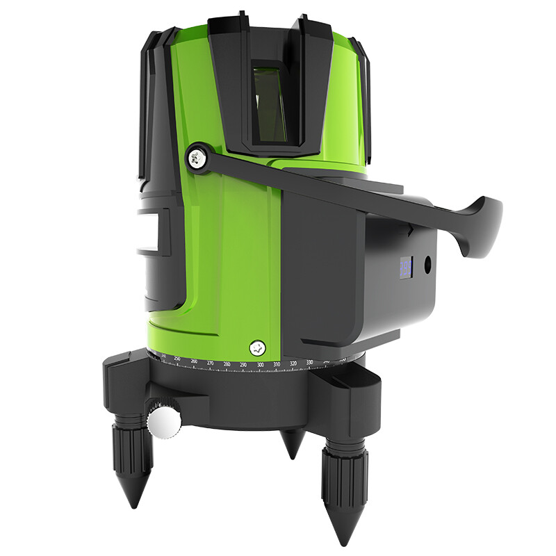 Hengchang LD green light infrared level meter laser 5-line outdoor high-precision strong light thin line water level meter (super bright version) green light 2 lines