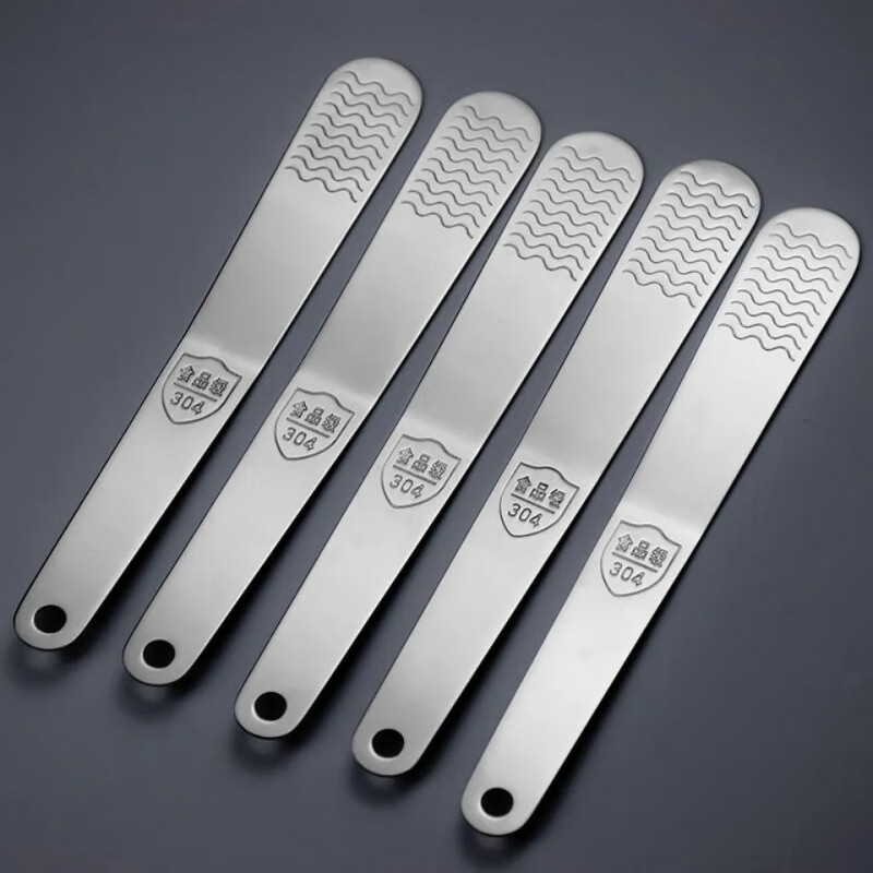 Aoyanlai Dumpling Picking Board 304 Stainless Steel Stuffing Ruler Stuffing Spoon Dumpling Artifact Picking Spoon Meat Stuffing Plate Stuffing Shovel 2 Buns