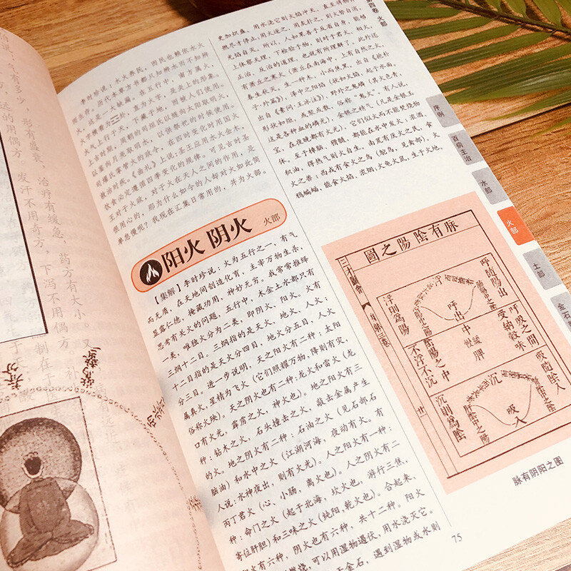 Illustrated Compendium of Materia Medica + Illustrated Huangdi Neijing (2 volumes in total) Illustrated in vernacular, color illustration collector's edition, medical health books, traditional Chinese medicine health care