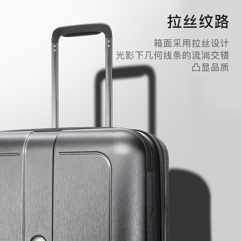 DELSEY Trolley Case French Ambassador 28-inch Suitcase Large Capacity Suitcase Password Box PC Luggage Men's
