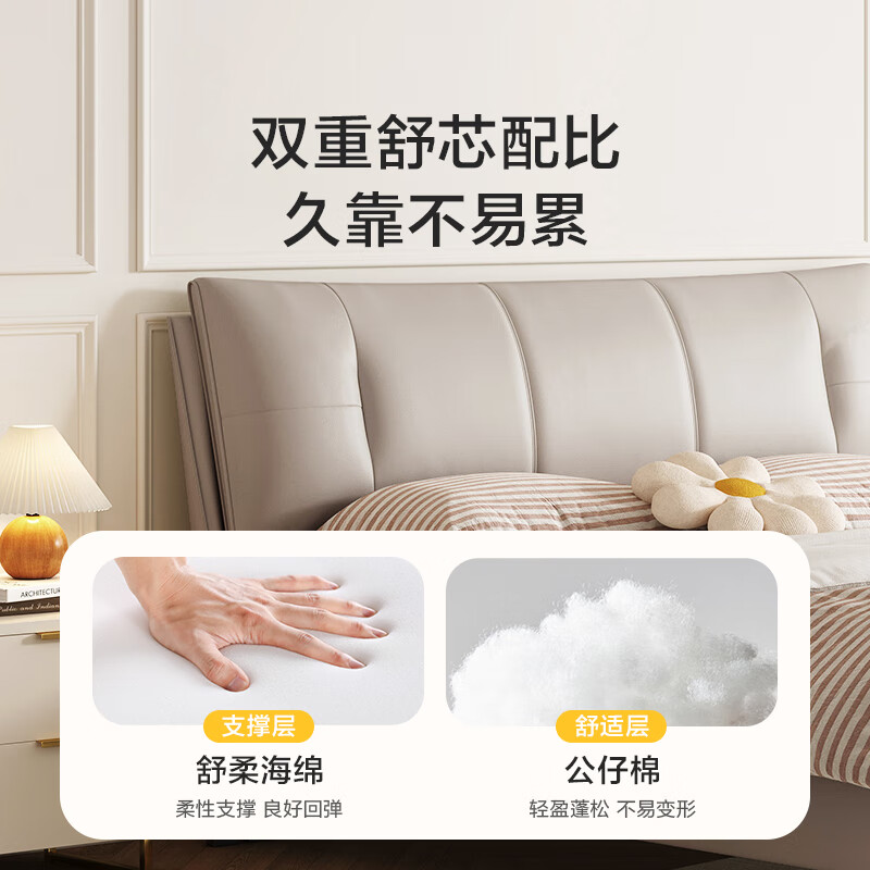 Xilinmen offline same model Nia pro storage model (meter) + white knight 0 glue set 0 glue large bed 1.8*2 meters