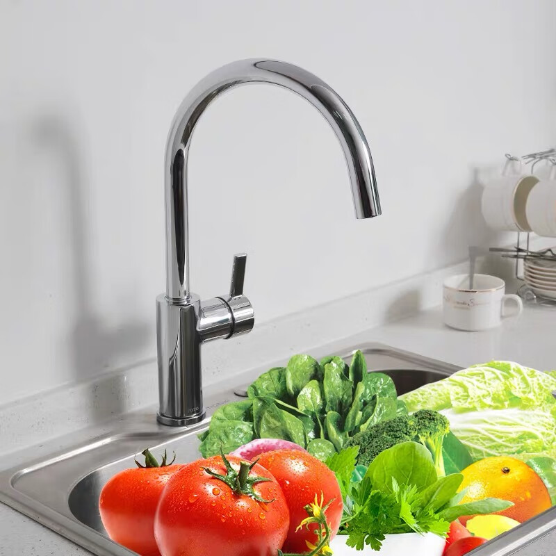 TOTO kitchen faucet hot and cold DK306R household vegetable sink wash basin sink anti-splash water hot and cold DK306
