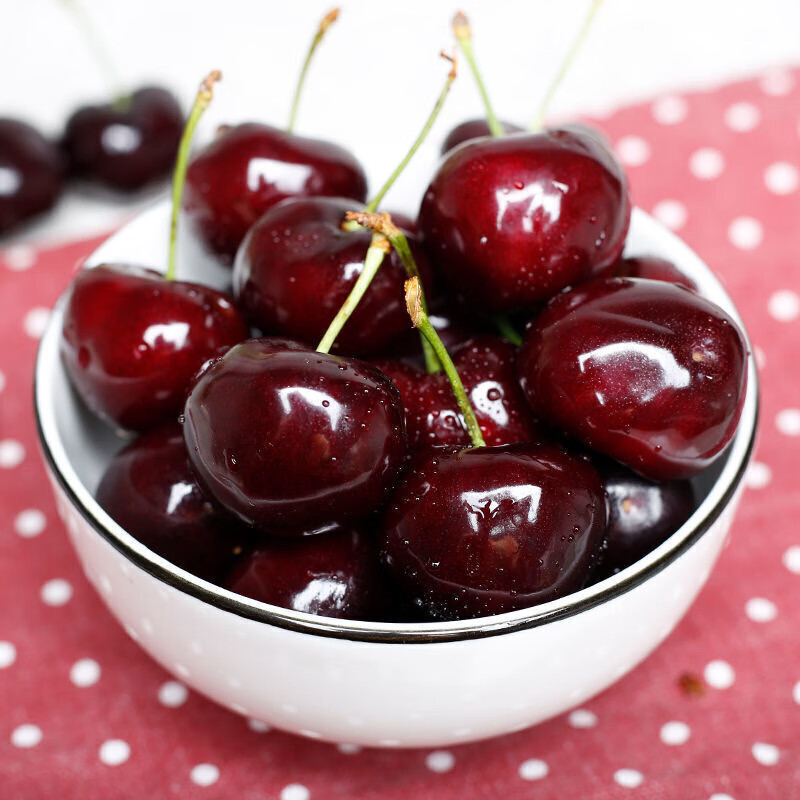 Wanxian Chile imported cherries JD SF - next-day delivery to many places New Year's Day gift fruit gift box 1250g (net weight) Big Mac 3J 10-12g with box 3 catties gift box JD SF door-to-door delivery