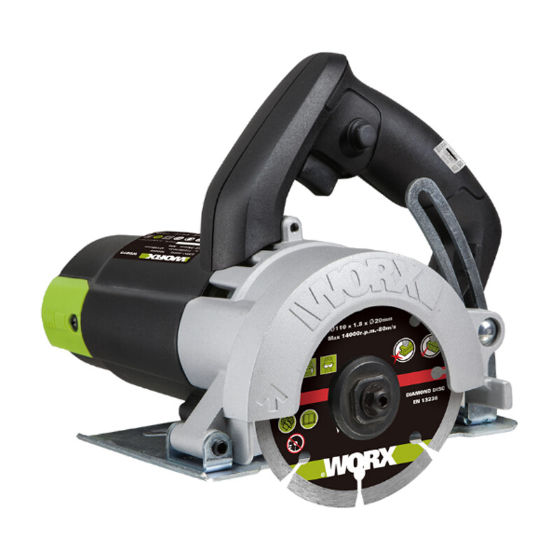 WORX industrial grade marble machine WU073 portable cutting machine tile stone floor tile slotting machine toothless saw power tool WU073 (1600W stone package)