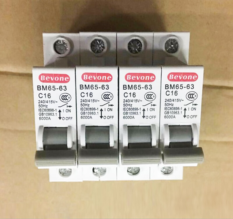 Beijing Beiyuan small circuit breaker BM65-63/1P3P4P C16A 20A 25A 32A 63 16A 1P