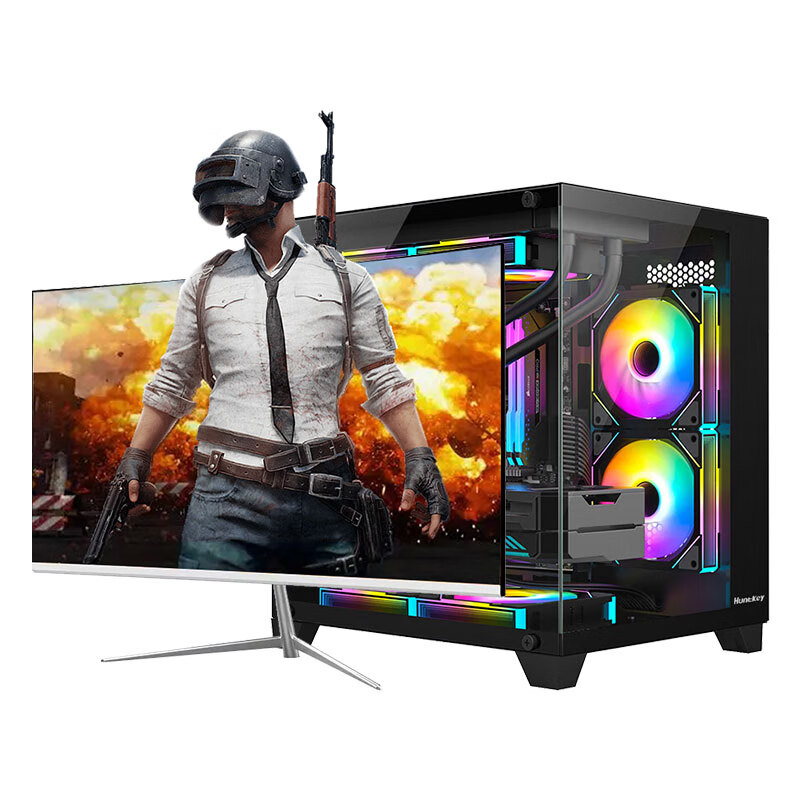 MSI Desktop Core i5 13400F RTX3060/3070/4060/5060 Delta Tile Game Assembly Computer Host Second-hand Complete Set Single Host Free Keyboard and Mouse Set Eight i5 13400F/1TB/RTX5060