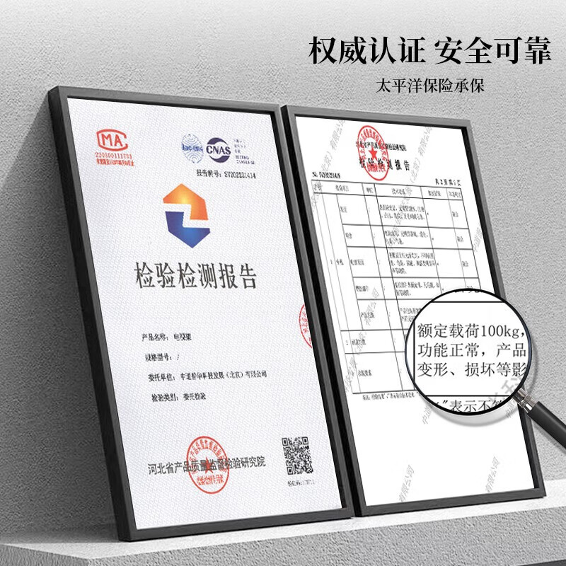 ProPre mobile TV stand (32-100 inches) floor-standing TV cart video conferencing large-screen monitor TV hanger removable TV shelf 32-75 inches home and business dual-use audio-visual double tray