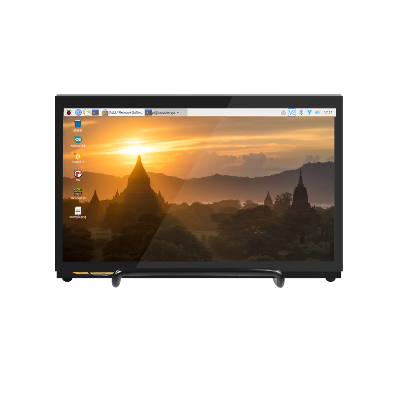 LOBOROBOT Raspberry Pi development board 7-inch/15-inch HDMI interface driver-free high-definition capacitive display monitor industrial development board display kit