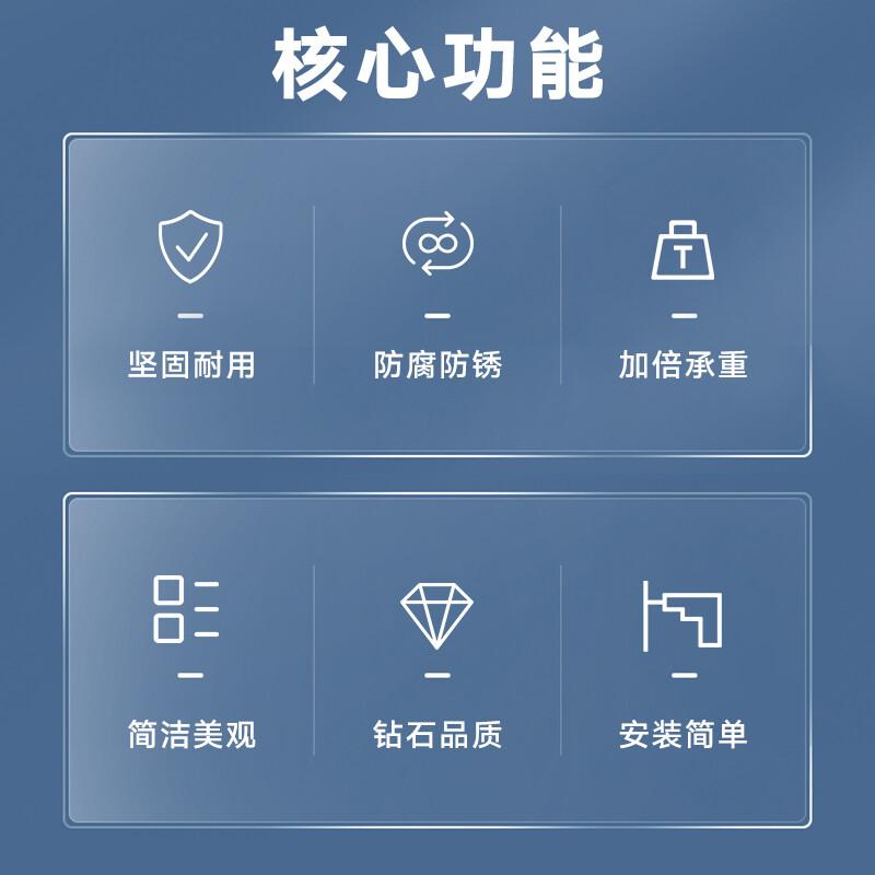 Behind the Scenes Hero Air Conditioning Bracket Thickened Stainless Steel Air Conditioning Outdoor Unit Bracket Reinforced Air Conditioning Outdoor Stand Air Conditioning Hanger Suitable for Midea Gree Oaks Haier etc. 1-1.5P