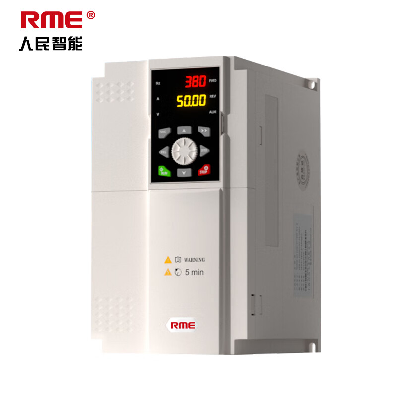 Shanghai People's three-phase inverter 380V heavy-duty motor fan water pump high-power frequency converter 7.5KW