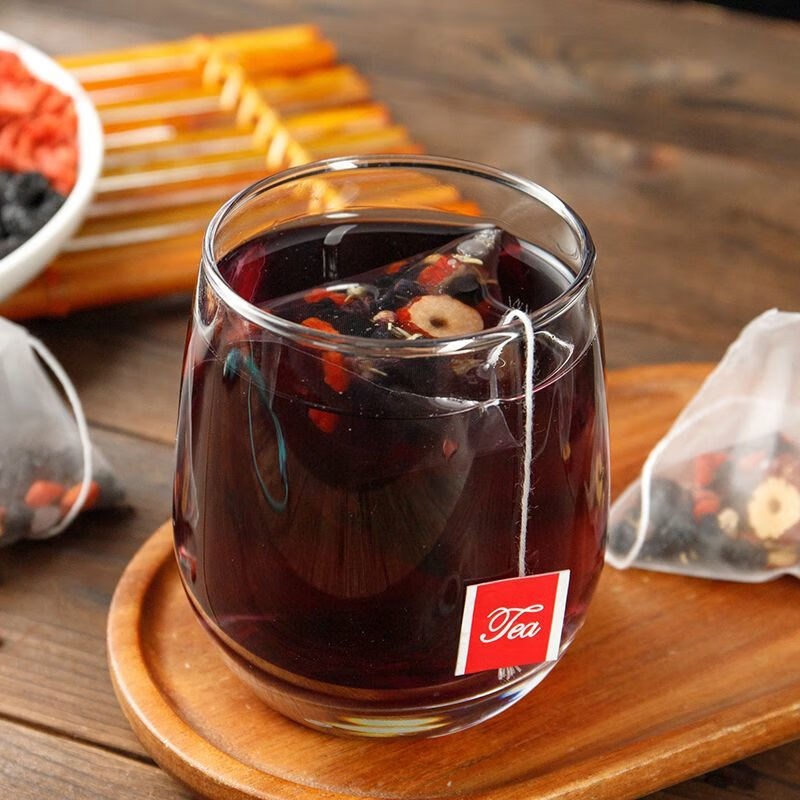 Huasetang wolfberry mulberry kidney-tonifying tea black wolfberry red dates black and red dried combination flower and fruit tea stay up late tea men's health flower tea gas tired stay up late overdraft same style for men and women black and red wolfberry mulberry tea 20 packs free 20 packs total 40 small packs stay up late recovery