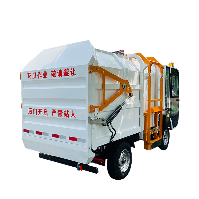 New energy garbage collection and transport truck, electric hanging bucket garbage truck, transfer, self-loading and dumping, compression cleaning truck, property, township, factory, sanitation garbage removal truck, hanging bucket garbage truck deposit