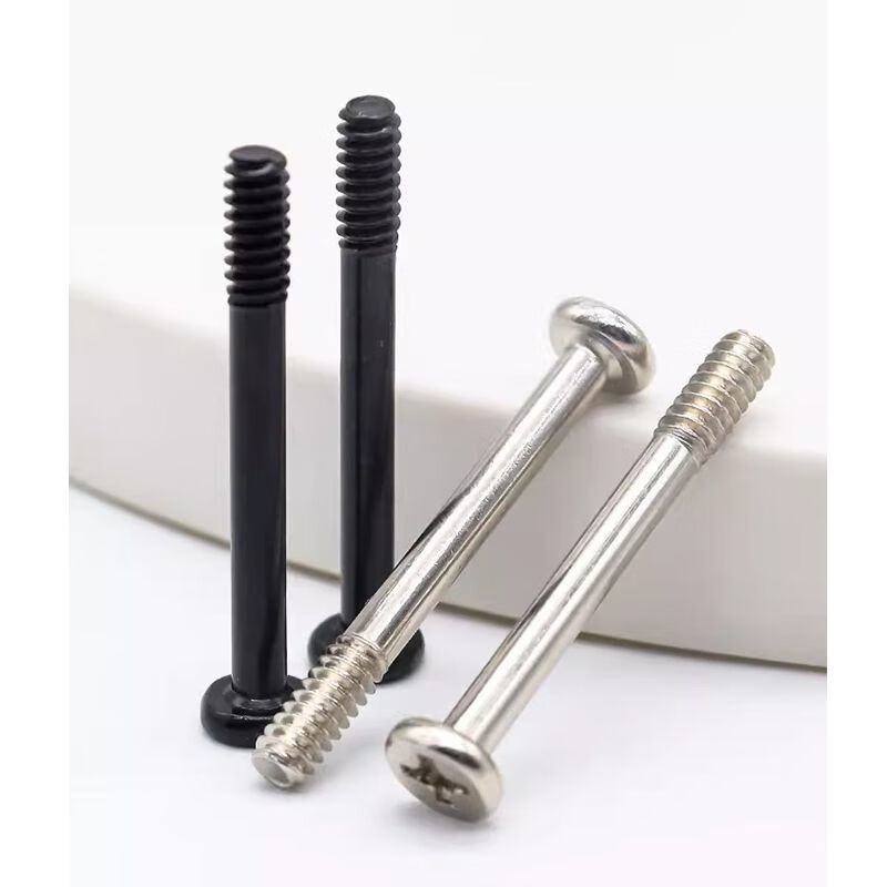 Haiyiduo chassis fan long screw water cooling fan screw cold radiator clamp Hamburg 6#32 computer extension screw thread M3.5 M3.5 small hole long screw 8 pieces black