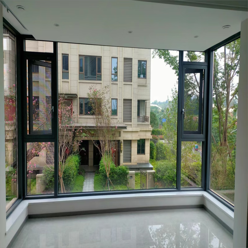 Wupai (WUPAI) Wupai system doors and windows 113/120/130 broken bridge casement window balcony, bedroom window Yuexiang 113 broken bridge fixed window 880/m