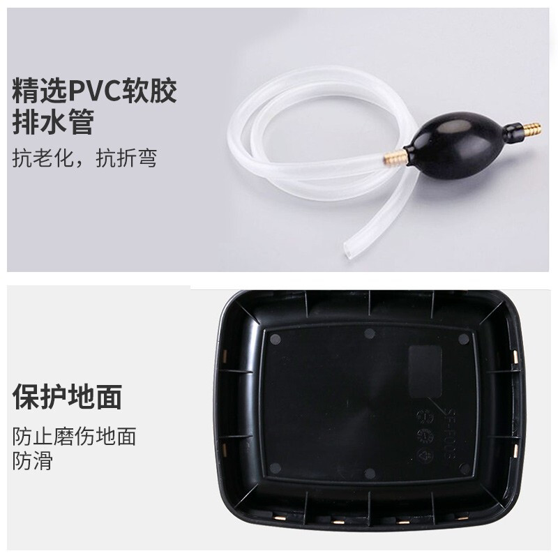 Difan tea bucket tea trash can stainless steel thickened filter residue drainage bucket with handle and lid office commercial wholesale 30L sand steel silver tea bucket open style