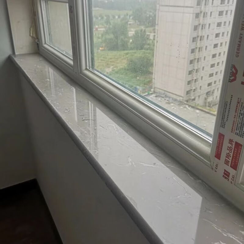 Vinoa artificial marble customized window sill board/bay window countertop/bar countertop/undertake various styles of countertops Saint Mir Yellow 20-30 cm wide/meter