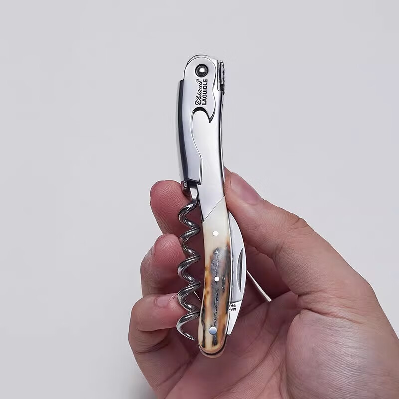 Chateau Laguiole France imported Chateau Laguiole mammoth ivory handmade wine knife red wine bottle opener Mammoth molar B type 0303