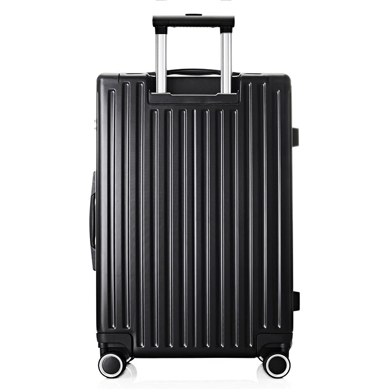 B.L.B.L suitcase men's trolley case 20-inch boarding case suitcase small password box women's leather case black 6011