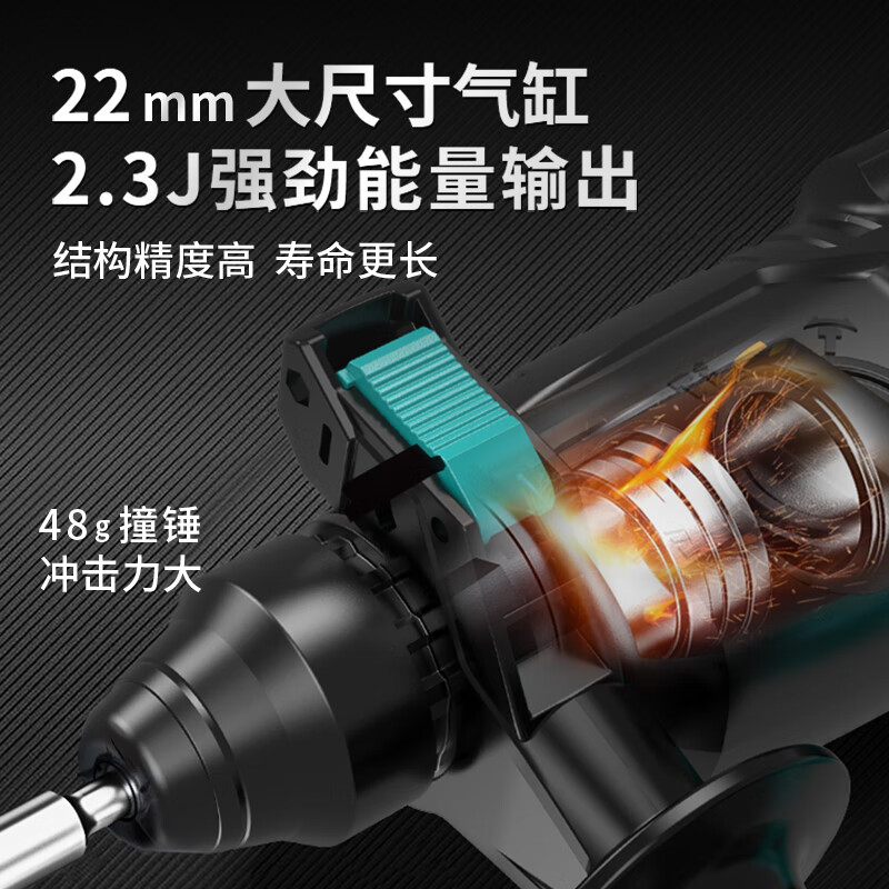 Dayi Electric Hammer 40-22-2 Brushless 40V Rechargeable Electric Hammer Electric Pickaxe Impact Drill Grooving Four Functions