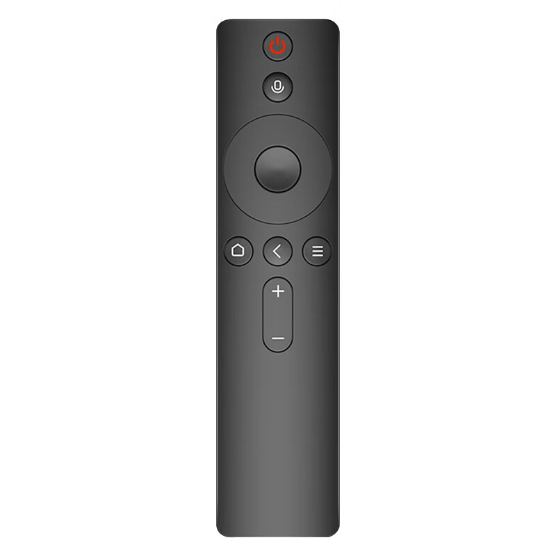 Suitable for Xiaomi TV remote control universal 2/3/4 infrared 4S Bluetooth voice 4A Xiaomi Bluetooth voice-black free battery + protective case