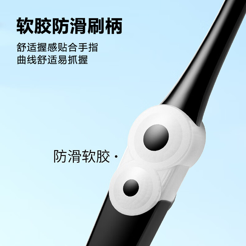 ORALGOS British adult soft-bristled toothbrush couple model home family student men and women special gum-protecting wide-head adult toothbrush gum-protecting tooth cleaning soft-bristled toothbrush 2 pieces