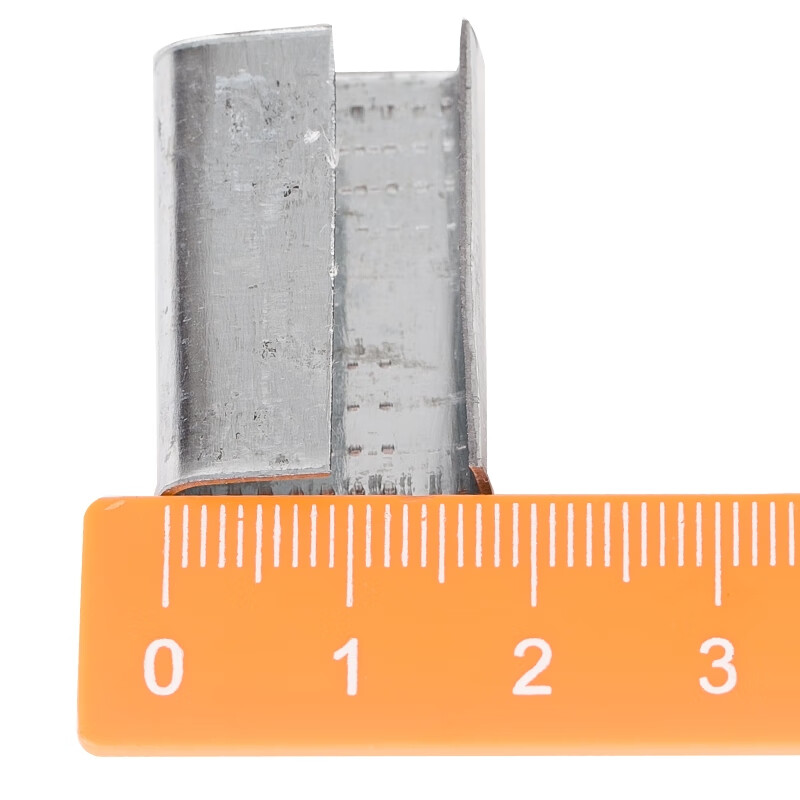 LINGS plastic steel packing buckle 1608 model galvanized with serrated tightening buckle paper plastic buckle 1608 plastic steel packing buckle 1kg (about 180 pieces)