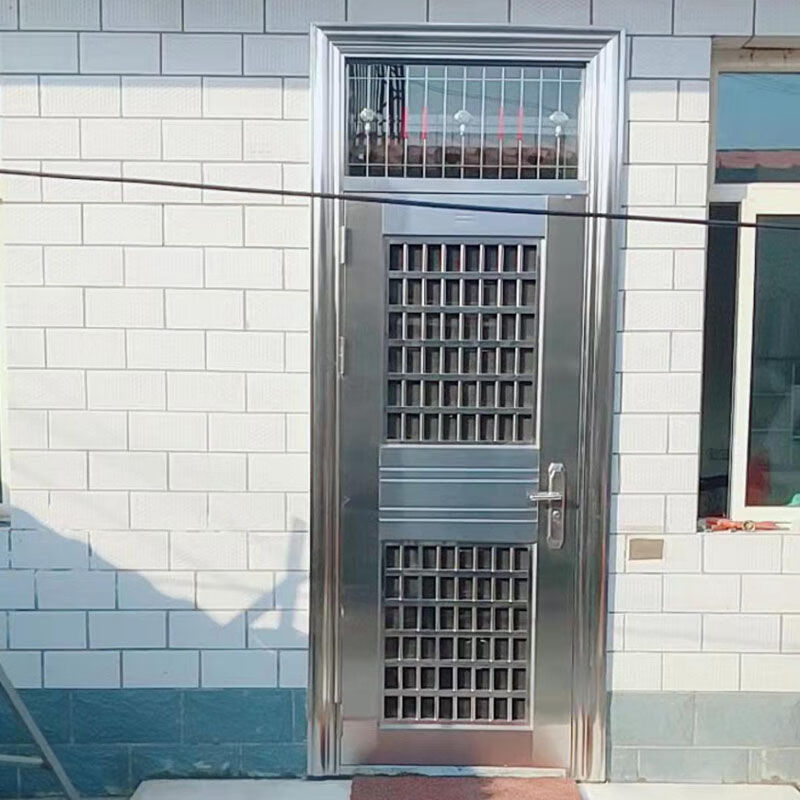 Qinkai 304 thickened stainless steel entry door anti-mosquito breathable composite door anti-theft door luxury color plate custom door main picture 304 thick