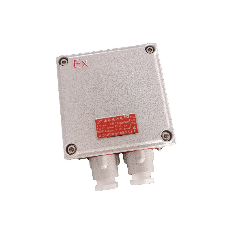Explosion-proof junction box dust explosion-proof box explosion-proof junction box explosion-proof box increased safety terminal box waterproof explosion-proof box 135*135*90 two holes