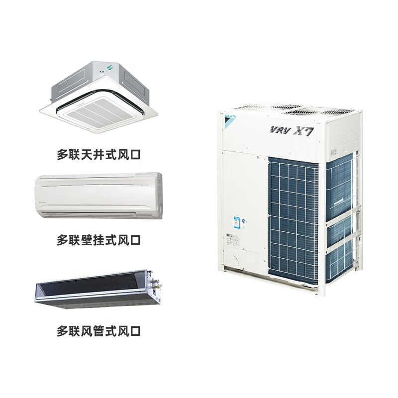 Daikin central air conditioning commercial mostly online Daikin multi-online VRV10 hp 12 hp 14 hp 16 hp 18 hp 20 hp 22 hp one-to-one multi-frequency multi-online second-hand sample machine Daikin RAS-615FSN7Q 22 hp