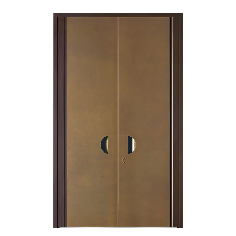 Yuelongmen Intelligent Armored Door Smart Door Fingerprint Password Lock Anti-theft Door Entry Door Porch Customized Carved Aluminum Door XT510 Non-standard Customized Sizes Contact Customer Service for Details