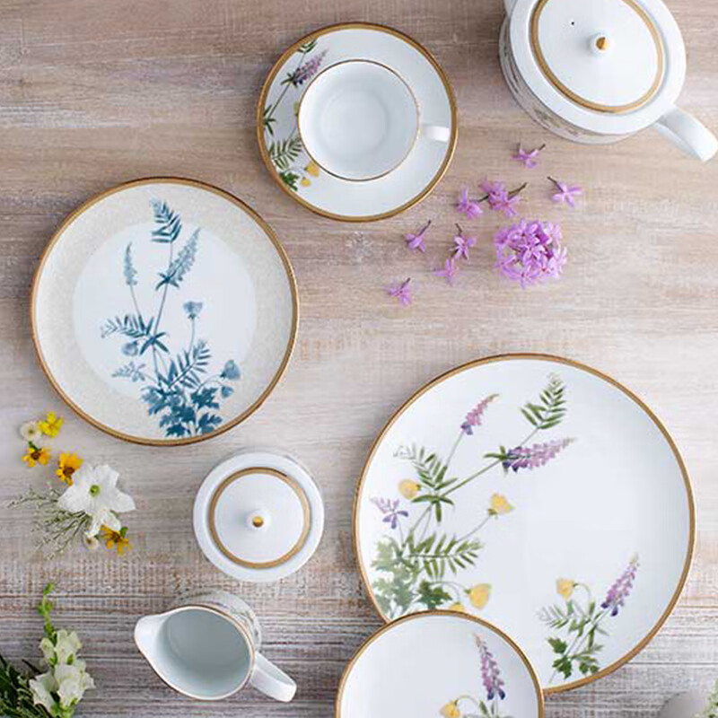 Noritake Japan Noritake NEWMORNING European pastoral style household afternoon tea set sugar bowl milk cup NEW MORNING milk cup