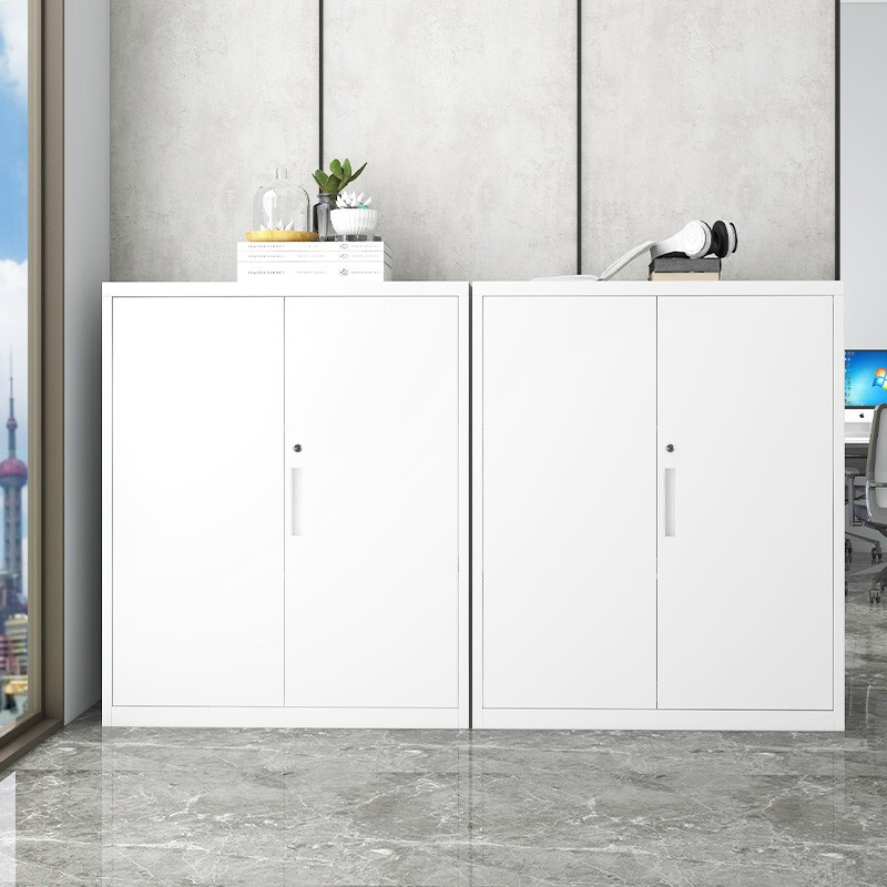 Rockefeller office filing cabinet iron cabinet steel file storage cabinet low cabinet office cabinet 1090 high-speed rail door three-layer * 900 wide