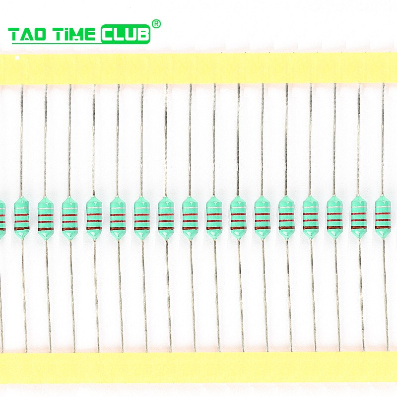 0410 direct plug color ring inductor 1/2W 0.5W color code inductor 1mH 470uH 100uH~4.7mH 50 pieces 680uH (50 pieces)