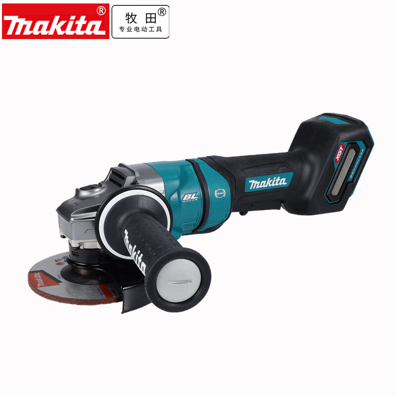 Makita 40V lithium electric grinder GA048 high power 100MM angle grinder trigger switch brushless GA048GT102 GA048 dual battery 5.0AH fast charge