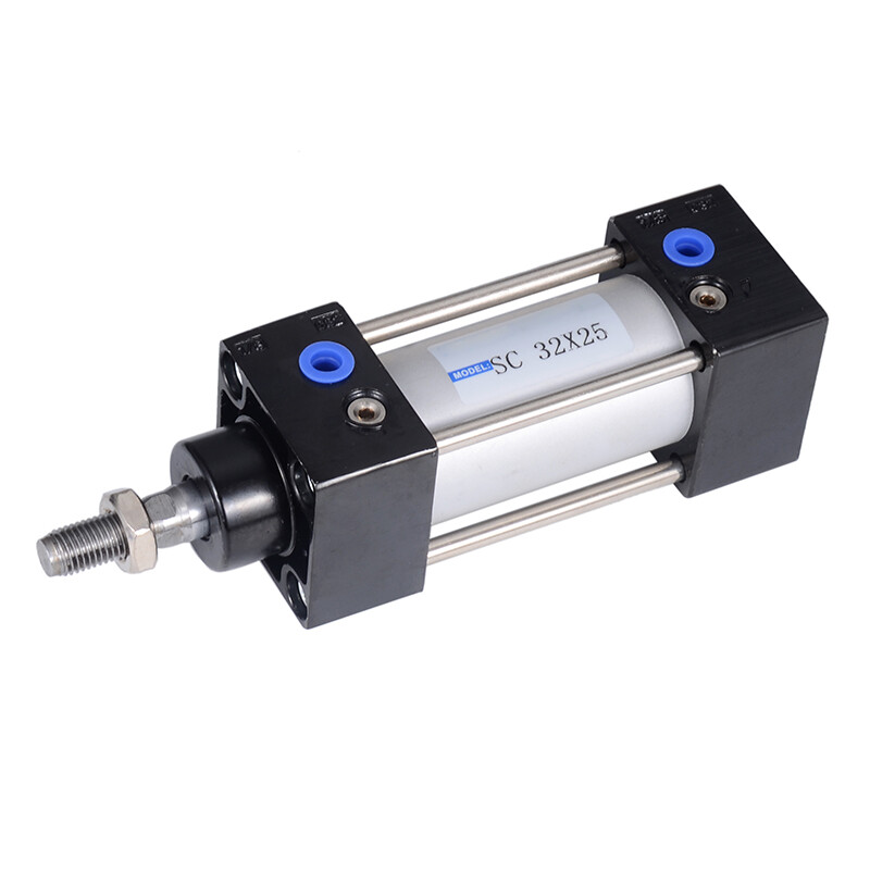 Jinggong Yade passenger type standard cylinder large thrust small SC cylinder standard cylinder cylinder pneumatic complete set of accessories 32-100 SC32*50