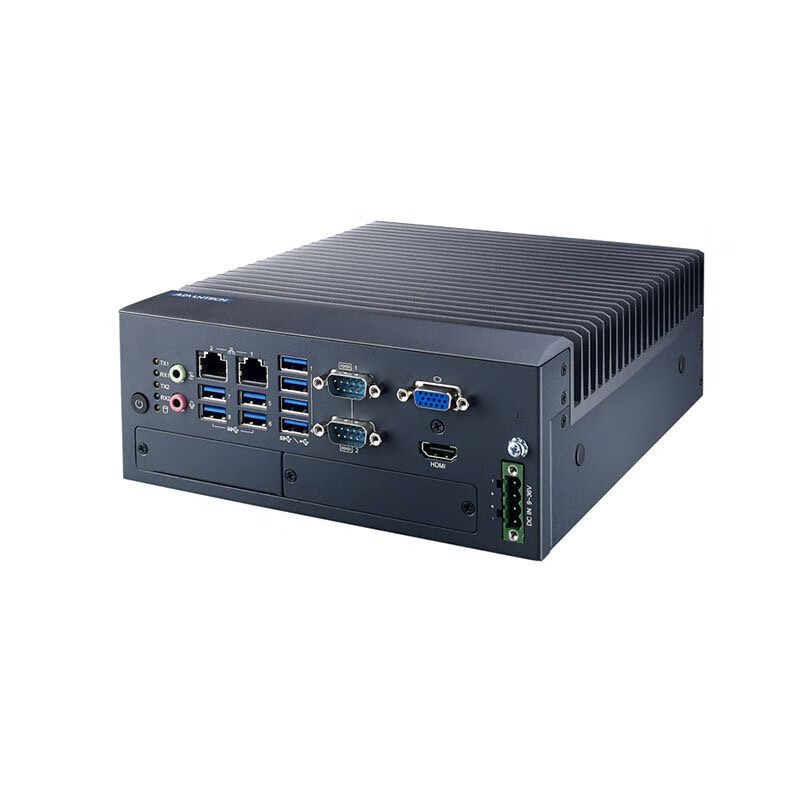 APUG Advantech Technology Advantech embedded industrial computer MIC-7700H high-performance compact fanless embedded industrial automation drone intelligent communication visual equipment I7/16G/1T SSD/power adapter Advantech MIC-770H V3 (twelfth and third generations)