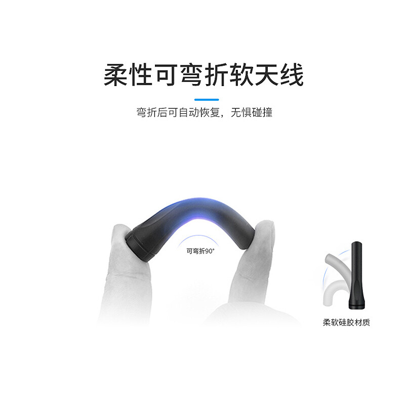 Ebyte IPX RF antenna 2.4G suction cup glue stick FPC omnidirectional high gain supports customization suction cup/2.4GHz/5dBi/175mm/SMA