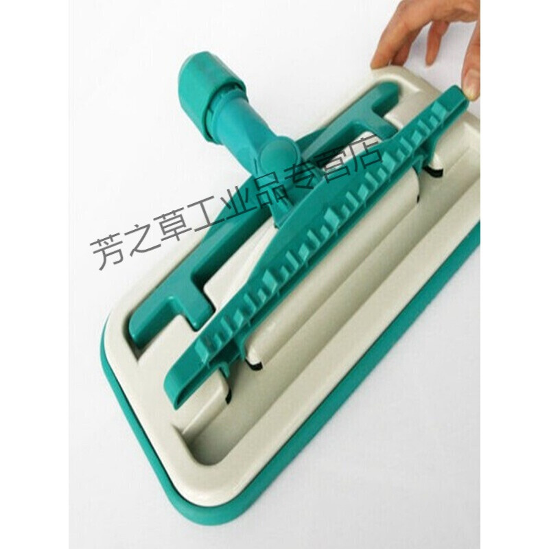 Piaolin versatile expert lazy flat mop wooden floor tile mop mop dry and wet dual-use mop 30CM single handle 2 cloths in total