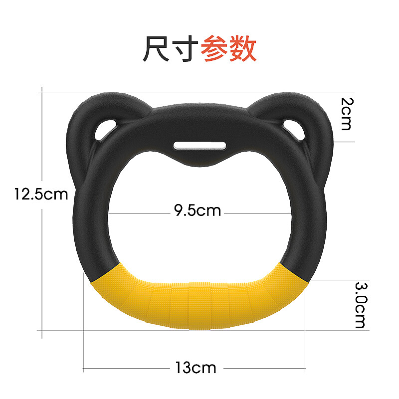 Herfair horizontal bar indoor pull-up device home door horizontal bar punch-free adult boom family children's fitness equipment hanging ring (rope length 2m) horizontal bar another shot