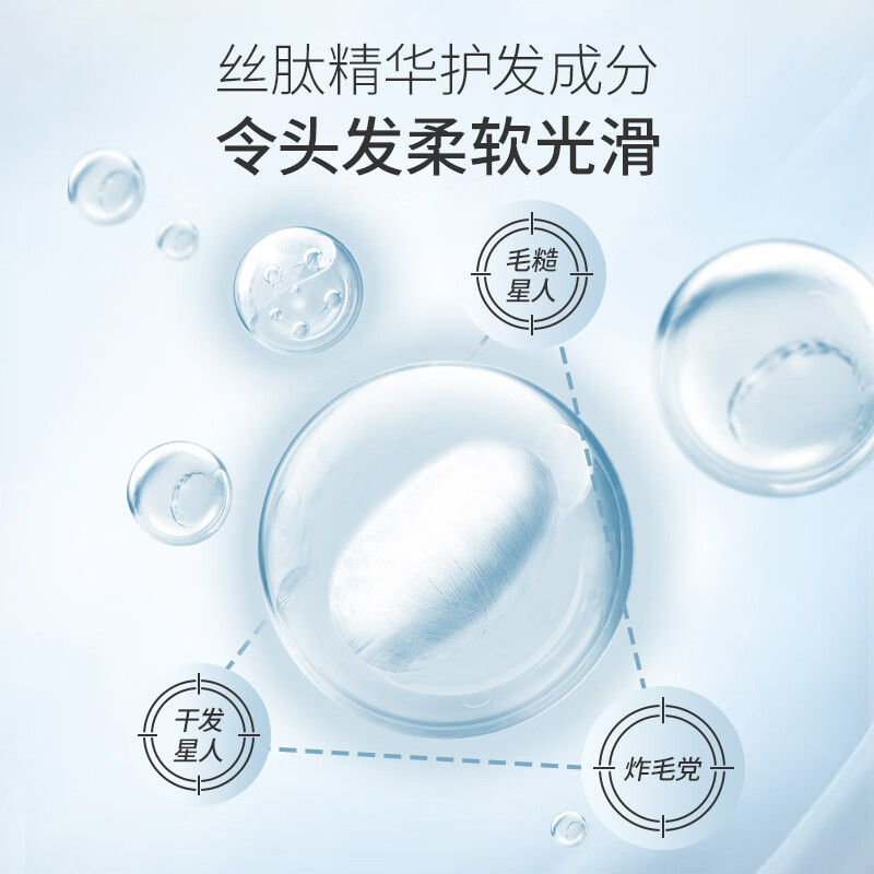 Bee flower soft and bright nutritional conditioner 1L silk protein moisturizing and hydrating hair care to reduce split ends, smooth and repair family pack soft and bright conditioner 1L*1 bottle soft and bright