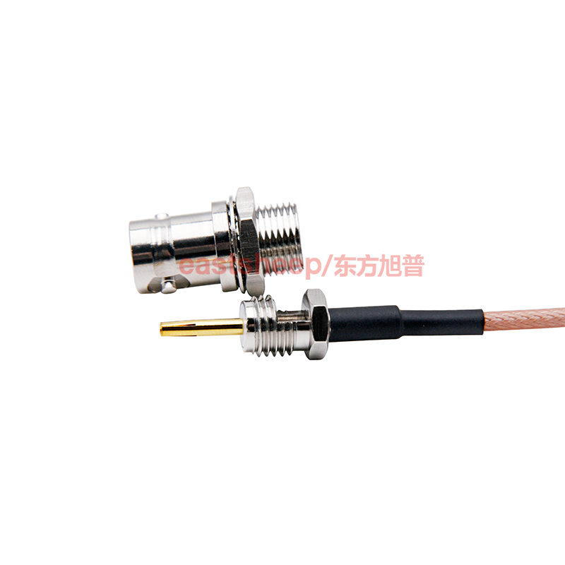 Dongfang Xupu RF adapter cable SMA male to BNC female SMA elbow male nut rear RG316-SMA-J/BNC-KY RG316-SMA-J/BNC-KY (split rear) 0.5m