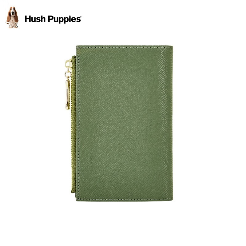 Hush Puppies Women's Wallet Card Holder Key Bag Casual Simple Multi-Function Convenient Travel Coin Purse Bag Birthday Gift Green HC-137273845