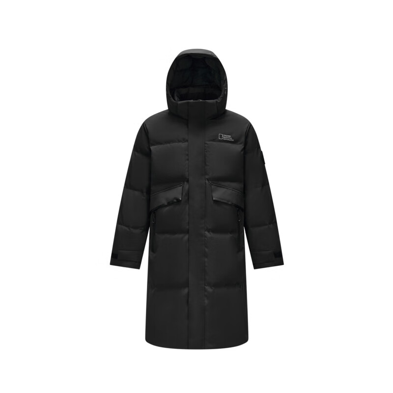 Semir Geographic Series Down Jacket Men's Winter 80 Down Rainproof and Windproof Long Jacket 101724113112